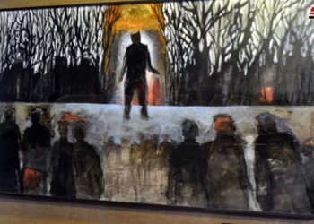 (أما بعد).. معرض فني يجسد موضوعات إنسانية غنية بالرموز