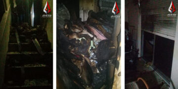 إخماد حريق في المزة وإنقاذ 5 أشخاص بينهم طفلتان