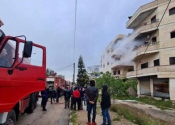 إخماد حريق في منزل بحي القصور …