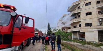 إخماد حريق في منزل بحي القصور …