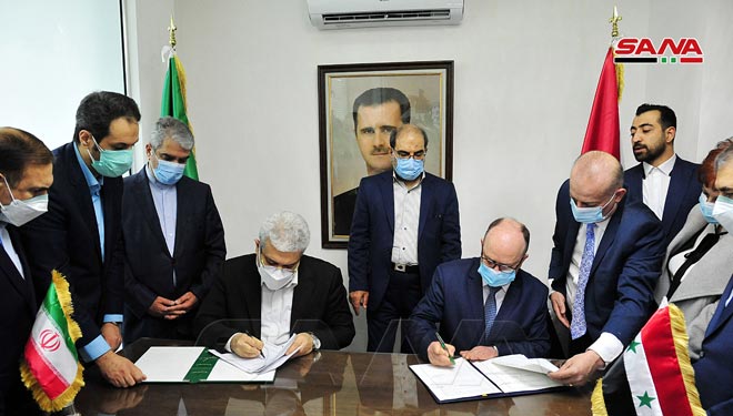 افتتاح مركز الإبداع والتكنولوجيا الإيراني في دمشق