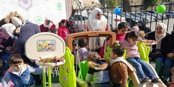 افتتاح مركزاً للطفولة في حي الشاغور