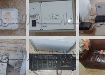 القبض على أشخاص يمتهنون سرقة المدارس الحكومية بريف دمشق