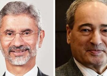 المقداد وجي شانكار يبحثان العلاقات السورية الهندية وسبل تطويرها