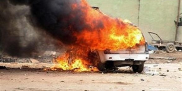 انفجار عبوة ناسفة بسيارة عسكرية أقصى الريف الشرقي للحسكة