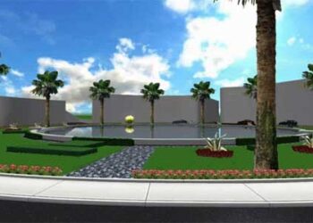 بدء إعادة تأهيل دوار باب مصلى بدمشق