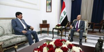 برهم صالح : استقرار المنطقة مرتبط باستقرار العراق وسورية