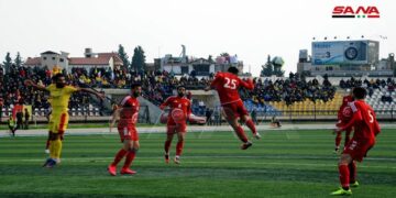 تشرين والجيش يتربعان على قمة مرحلة الذهاب في الدوري