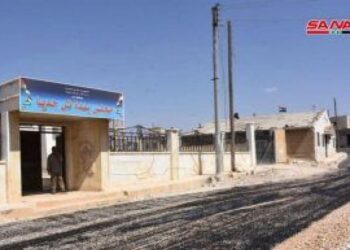 تنفيذ عدة مشاريع خدمية في بلدة تل حديا في ريف حلب الجنوبي