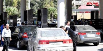 توزيع البنزين وفق نظام الرسائل النصية القصيرة