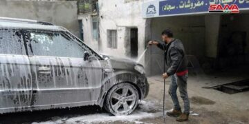 جريح من السويداء يعاود نشاطه بمشروع صغير