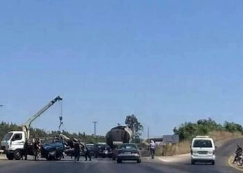 حادث سير على طريق حمص طرطوس و إصابة مواطنين!