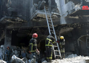 حريق معمل للدهان في المدينة الصناعية بحلب أسفر عن وقوع وفيات