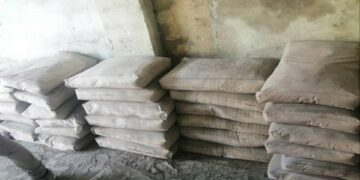 حمص: ضبط 150 كيس إسمنت أسود مخالفاً