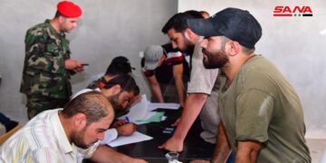 درعا: تسليم أسلحة وتسوية أوضاع عدد من المسلحين