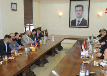 رئيس جامعة دمشق يبحث مع وفد روسي تطوير التعاون العلمي والأكاديمي بين البلدين