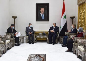 صباغ يؤكد للسفير الإيراني بدمشق عمق ومتانة العلاقات بين البلدين