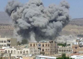 غارة لطيران العدوان السعودي على اليمن