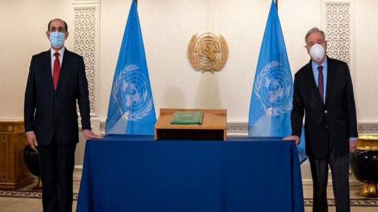 غوتيريش يؤكد الالتزام القوي بالتعاون مع الحكومة السورية