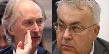 فيرشينين يبحث مع بيدرسن الوضع في سورية