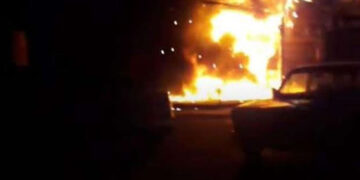 وقوع حريق في منزل بركن الدين …