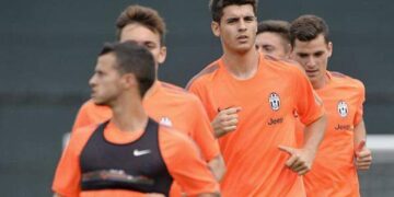 يفنتوس الإيطالي يستبعد اللاعب موراتا