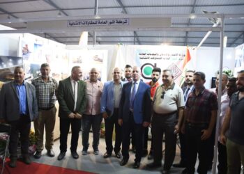 مدير عام شركة آشور يتفقد جناح المشاريع في معرض بابل