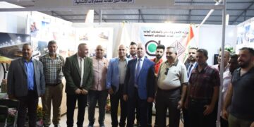 مدير عام شركة آشور يتفقد جناح المشاريع في معرض بابل