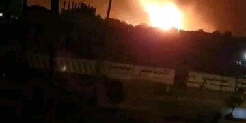 بالفيديو… قصف صنعاء من قبل التحالف الصهيوأمريكي