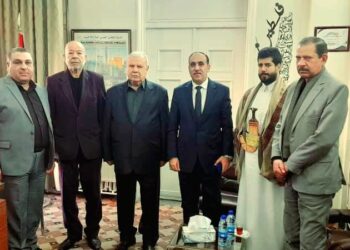 السفير صبري يلتقي أمين عام حركة فتح الانتفاضة