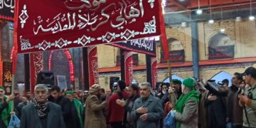 جموع الزائرون يحيون ذكرى وفاة القاسم بن الامام موسى بن جعفر ( عليه السلام)