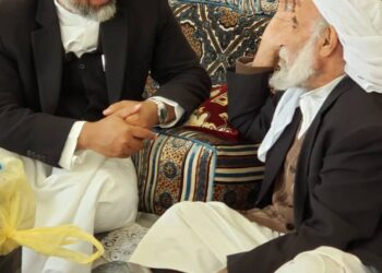 مفتي الديار اليمنية يزور العلامة اسماعيل بن علي الحوثي