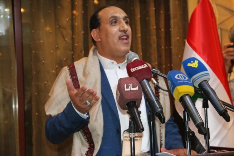 بالصور حفل استقبال برعاية السفير اليمني بدمشق بالذكرى ٣٢ للوحدة الوطنية