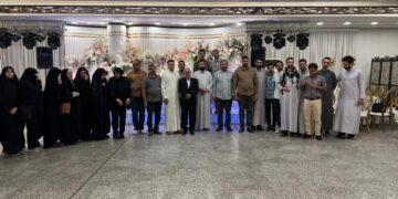 مركز الشهيد أبو مهدي المهندس يودع الفريق الطبي الإيراني