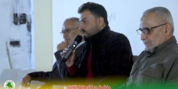 تكليف رسمي من قبل الأمين العام لمنظمة بدر الحاج المجاهد ابو حسن العامري بتسليم الحاج ابو جعفر الدراجي مسؤولية فرع الرصافة الثانية لمنظمة بدر_ العراق