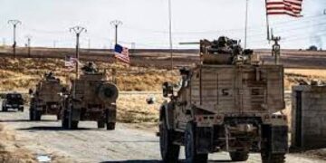 عربات أميركية تتجول في بلدات دير الزور