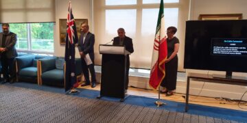 السفارة الايرانية في كانبرا تحتفل  بذكرى انتصار الثورة الاسلامية في ايران