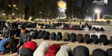 تدنيس المسجد الأقصى وإعتداء وحشي على المعتكفين