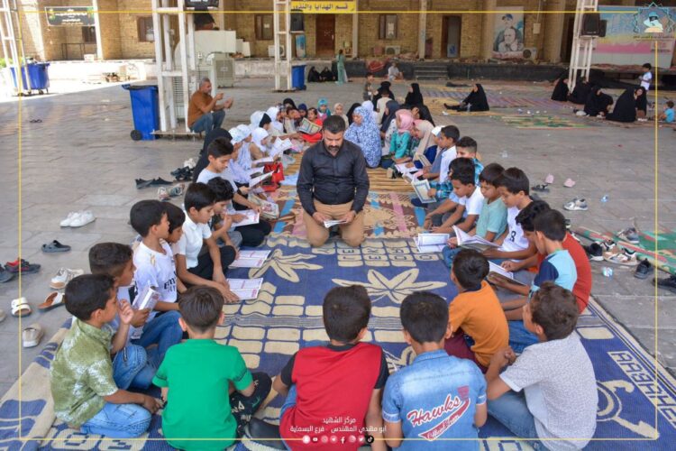 مركز الشهيد أبو مهدي المهندس الثقافي – فرع البسماية ينظم سفرة دينية ترفيهية للطلبة المنتسبين في الدورات القرآنية