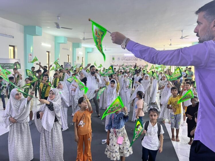 استعدادات مركز بدر _ فرع الرصافة الثانية للاحتفالية الكبرى بعيد الغدير الأغر