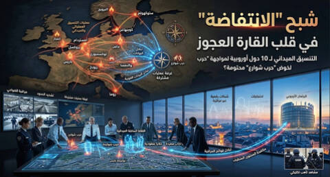 شبح ‘الانتفاضة’ في قلب القارة العجوز: هل تُعلن 10 عواصم أوروبية حالة الطوارئ الخفية لخوض ‘حرب شوارع’ محتومة؟