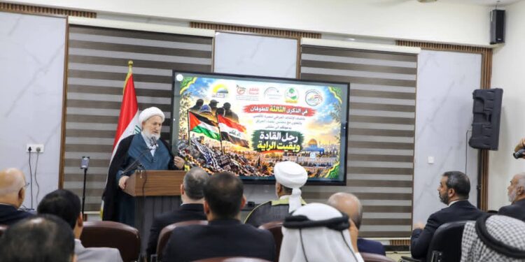  المرجع الخالصي: فلـ_ـسطيـ_ـن أساس توحيد الأمة.. والخلافات المذهـ_ـبية لا تبرّر التنصّل من تضـ_ـحيات شـ_ـهدائـ_ـها