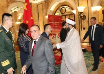 الشيخ مؤمن مروان الرفاعي يشارك في الذكرى الخامسة والخمسين لإقامة العلاقات الدبلوماسية بين الصين ولبنان