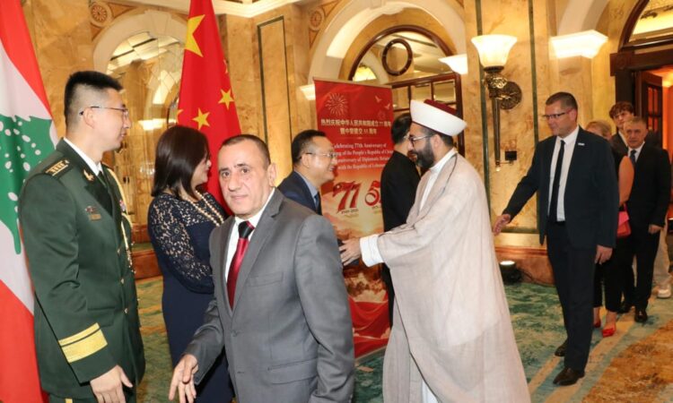 الشيخ مؤمن مروان الرفاعي يشارك في الذكرى الخامسة والخمسين لإقامة العلاقات الدبلوماسية بين الصين ولبنان